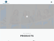 Tablet Screenshot of challasgroup.com